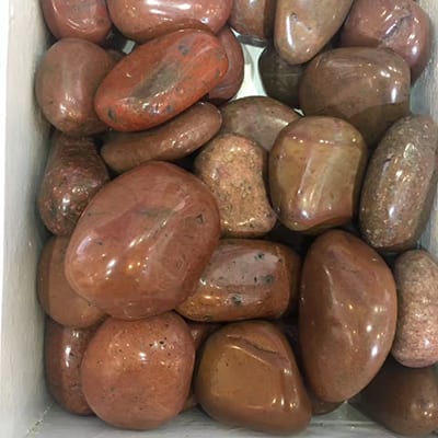Cheap price Marble Soap Dish -
 Red Polish Pebble Stone, 2-4cm / 3-5cm / 5-8cm – Magic Stone