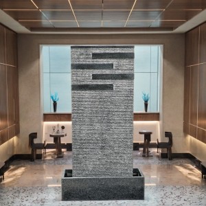 Granite Stone Indoor Water Fountain Home Decor for Outdoor Garden & Courtyard