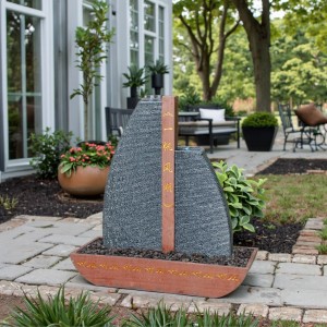 Wholesale Large Outdoor Granite Stone Water Fountain Home Indoor and Outdoor Garden Product