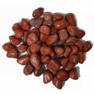 High Polish Red Pebble Stone, 2-4cm / 3-5cm / 5-8cm