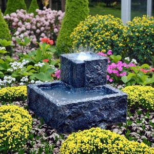European Style Granite Stone Water Fountain Outdoor Garden Decorative for Courtyard Park