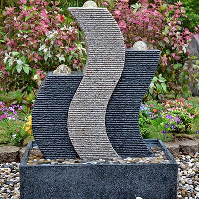 Factory wholesale Water Fall -
 Artificial backyard water fountains – Magic Stone