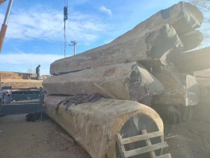 Large Basalt Pillars from China - Magic Stone (1)