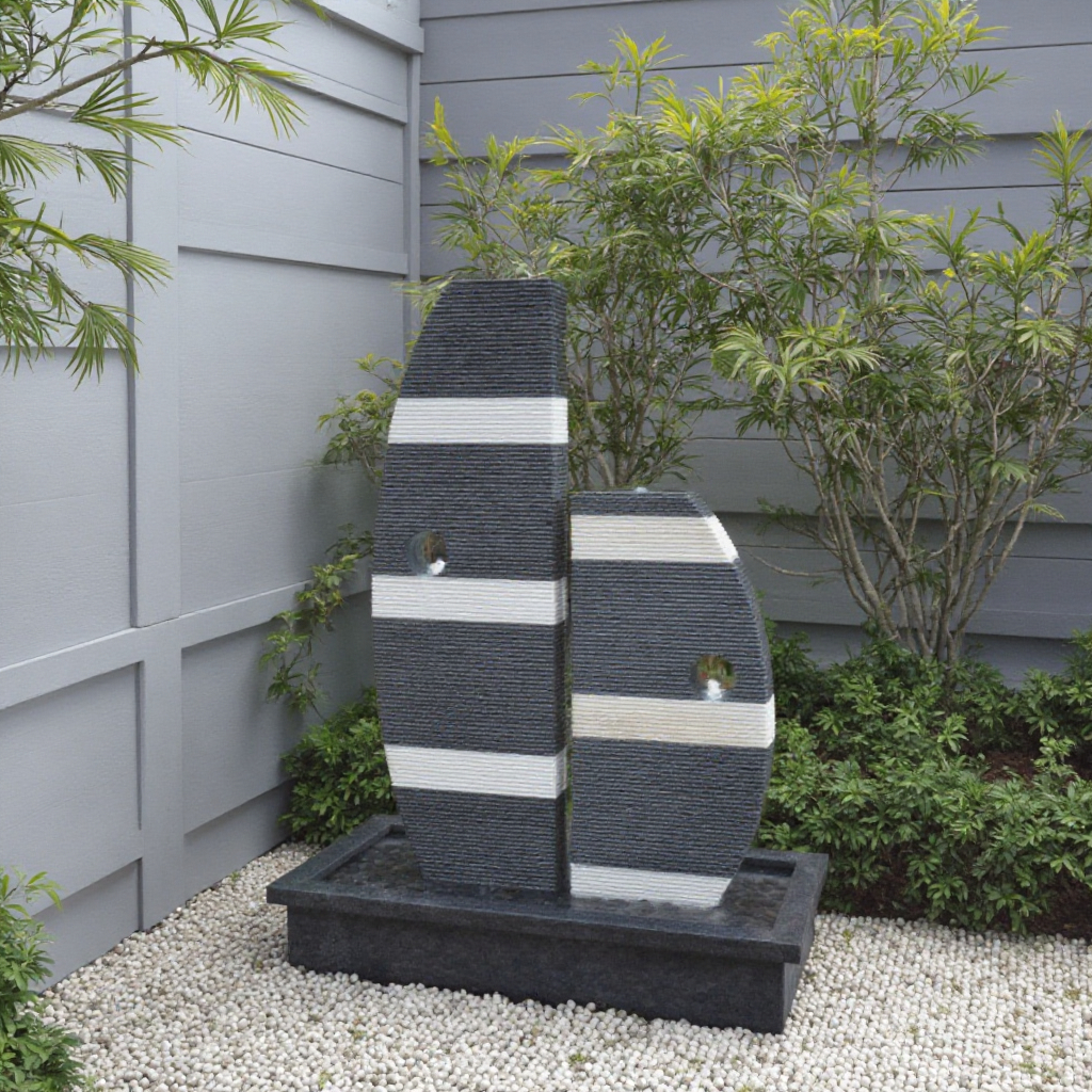 How do you make a rock water feature？