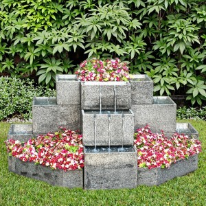 Elegant Mei Flower Fountain Premium Stone Garden Product