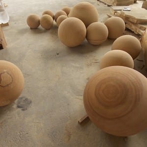 Factory source Water Features -
 Ball shape landscaping sandstone for garden decor – Magic Stone