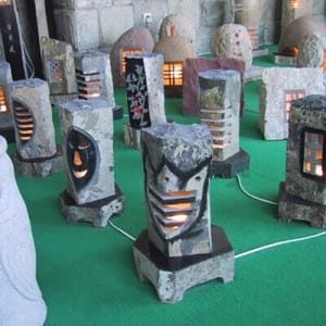 Bluff basalt lantern light