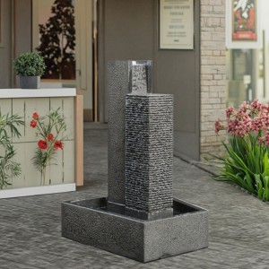 Rectangle-Shaped Indoor Home Decor Water Fountain for Home and Garden Decorative Fountains