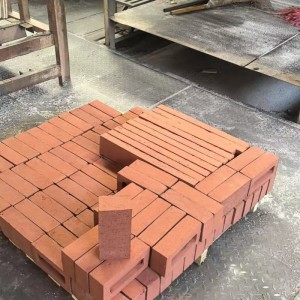 Colorful Clay Bricks for Garden Exterior Decoration Thin Sintered Hollow Wall Tiles Porous Brick Design