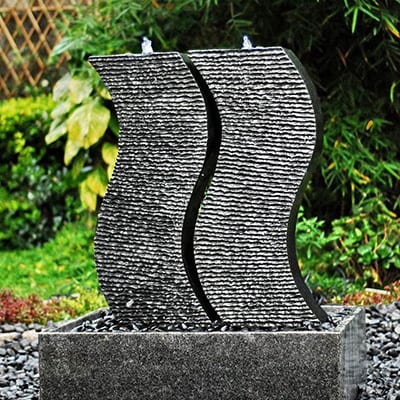 Good Quality Stone Tables And Chairs -
Contemporary garden wall Water fountains features for sale – Magic Stone detail pictures