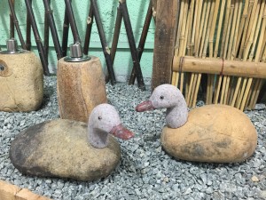 Wholesale Stone Duck Garden Statue Handcrafted Yard Landscaping Decor for Outdoor Spaces