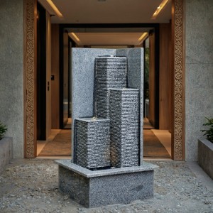 Premium Outdoor Granite Water Fountain Basin Custom-Size Traditional Modern Style for Park Hotel Garden Decor Made of Granite