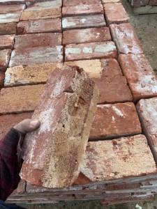 Full Size Red Clay Bricks Sintered Technique Solid Firebricks with Thin Feature