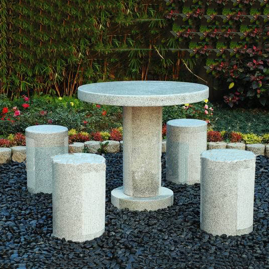 granite tabel and benches