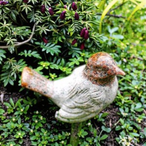 Realistic – Looking Granite Bird Sculpture