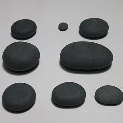 OEM Manufacturer Garden Birdbath -
Massage therapy Black hot stone – Magic Stone detail pictures