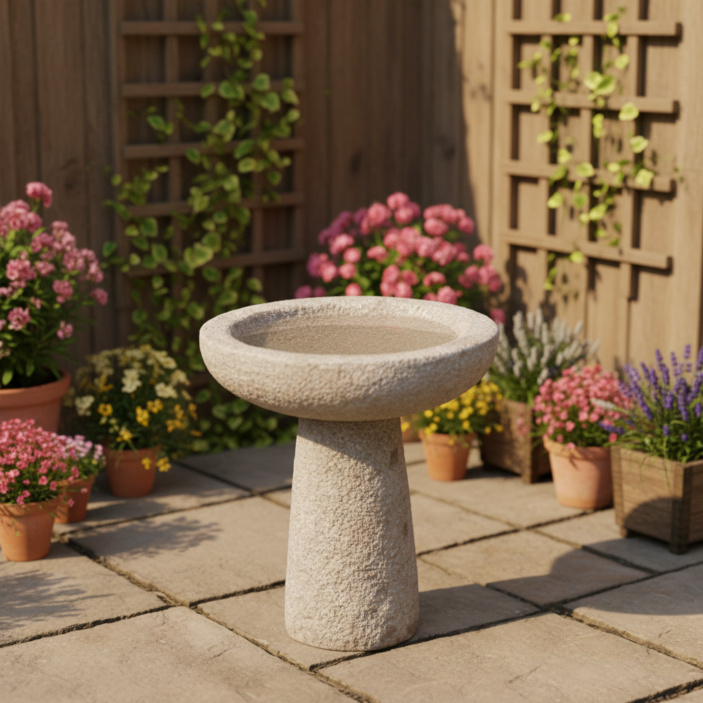 Granite Bird Baths: A Timeless Haven for Feathered Friends