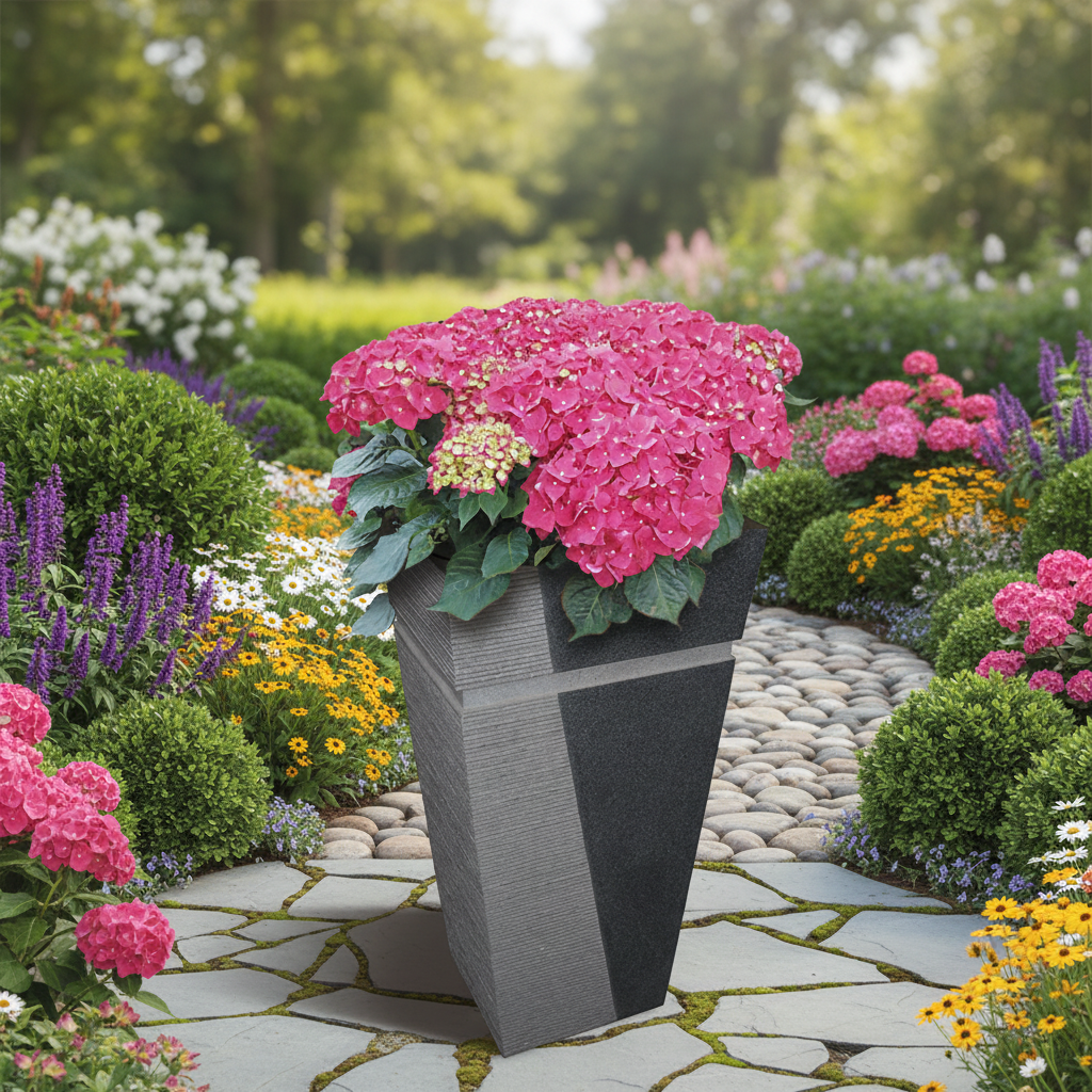 The Time Philosophy of a Granite Flower Pot