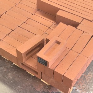 Modern Indian Design Red Bricks Sintered Technique with Solid Porosity Size Variants Available
