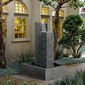 Rectangle-Shaped Indoor Home Decor Water Fountain for Home and Garden Decorative Fountains