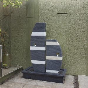 Granite Hollow Fountain Sailing Elegant Outdoor Water Feature