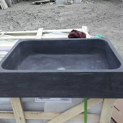 China Manufacturer for Curb Stone -
 Vessel limestone sinks countertops for bathroom decor – Magic Stone