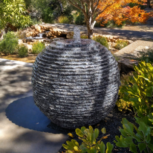 Garden Ball Granite Rectangular Water Fountain for Outdoor Garden Court Yard