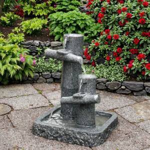 Elegant Indoor/Outdoor Home Garden Water Fountain Hand Carved Marble Statue for Hotels and Villas