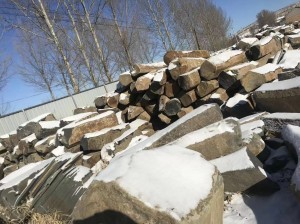 Large Basalt Pillars from China - Magic Stone (4)