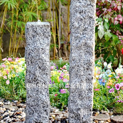 Professional China Garden Granite Bench -
 Granite water fountain for ourdoor decor – Magic Stone