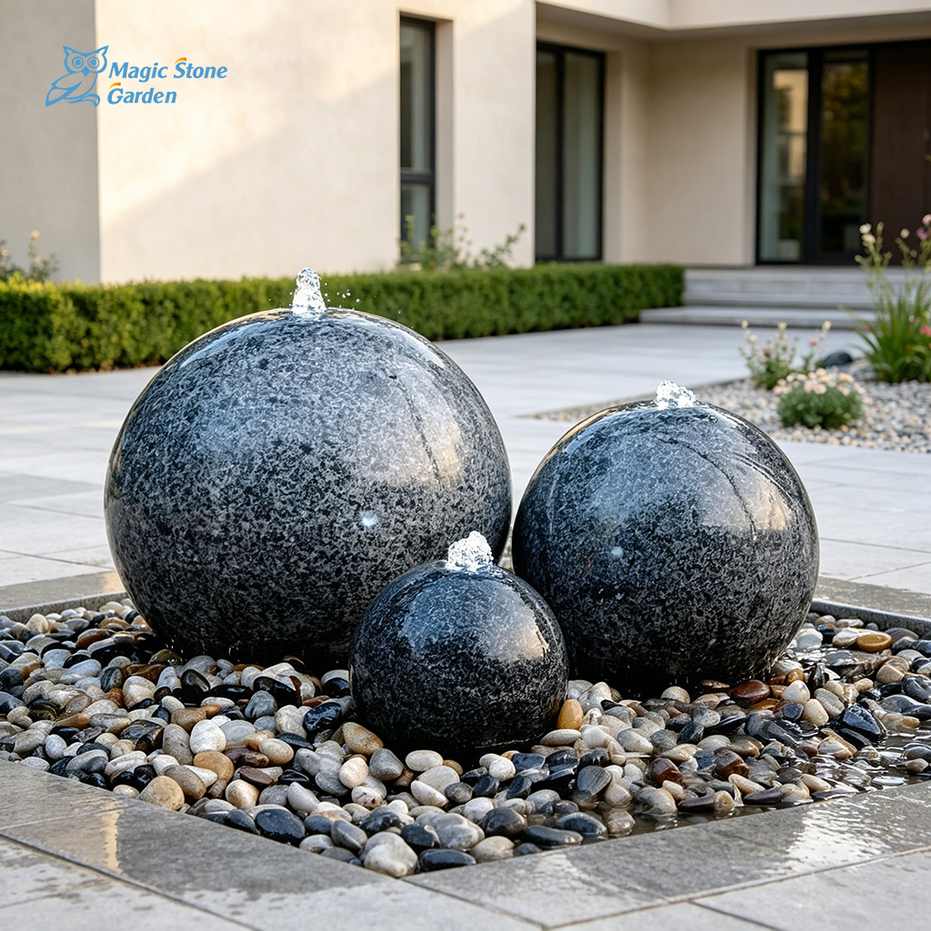 Timeless Serenity: Premium Granite Water Features for Global Landscapes