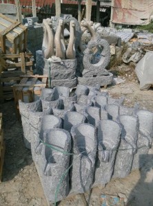 Hand Carved Granite Water Fountain for Indoor Home Outdoor Garden Decor