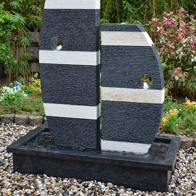 China Manufacturer for Lowes Stepping Stone -
Large outdoor stone boat shape water fountains for sale – Magic Stone detail pictures