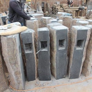 Grand coulee column basalt light
