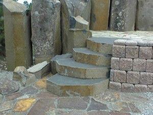 Basalt Stair Step Stone