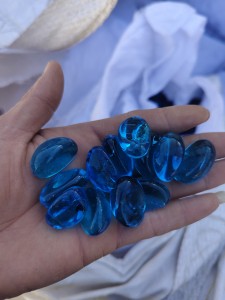 Blue Glass Stones - Magic Stone （4）
