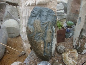 Buddha cobble stone fountain for sale