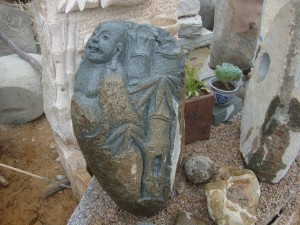 Buddha cobble stone fountain for sale