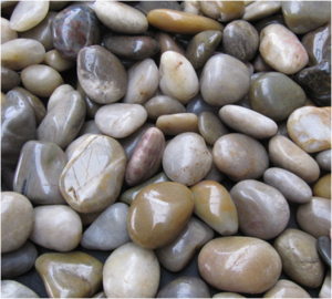 High Polished Mixed Color Pebble Stone - Magic Stone