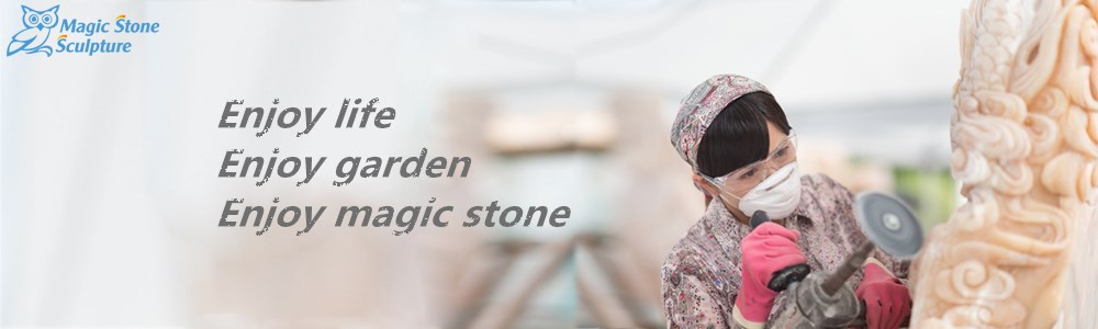 Escultura de pedra màgica: eslògan (2)