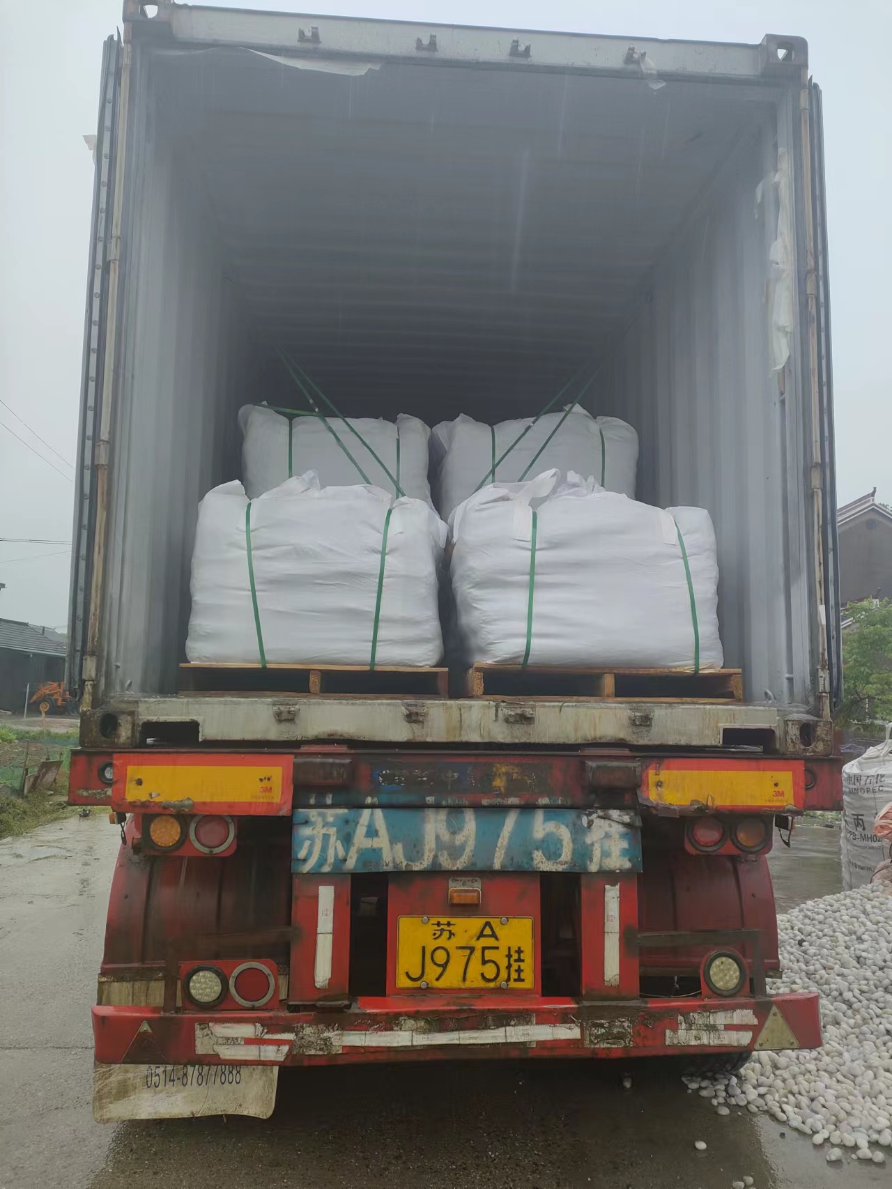 ONE 20FCL Pebble Stones are exported to New Zealand – Magic Stone