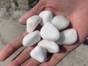Snow White Pebble Stones - Magic Stone (3)