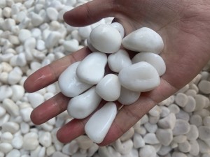 Snow White Pebble Stones - Magic Stone (4)