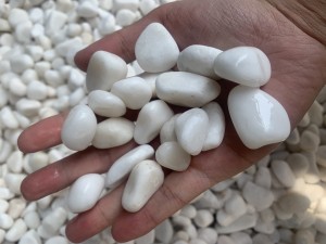 Snow White Pebble Stones - Magic Stone (5)