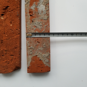 Thick Red Slice Clay Bricks