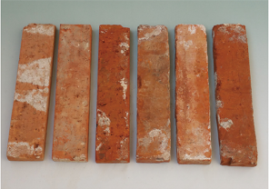 Thick Red Slice Clay Bricks