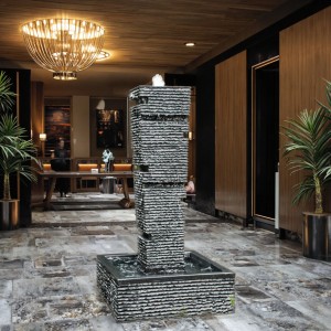 Rectangle-Shaped Indoor Home Decor Water Fountain for Home and Garden Decorative Fountains
