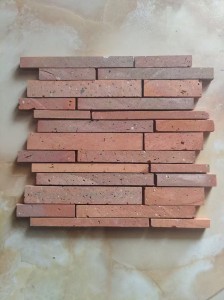Durable Red Clay Mosaic Tiles for Interior and Exterior Decoration Premium Quality Bricks