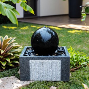 Modern Style Outdoor Stone Water Fountain
