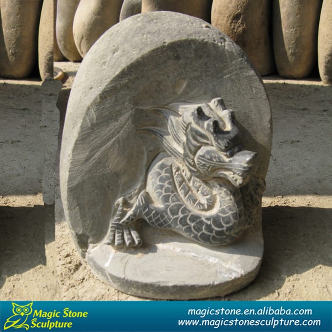 Manufacturing Companies for Hot Stone Massage Set -
 Garden ornament sculpture dragon statue – Magic Stone